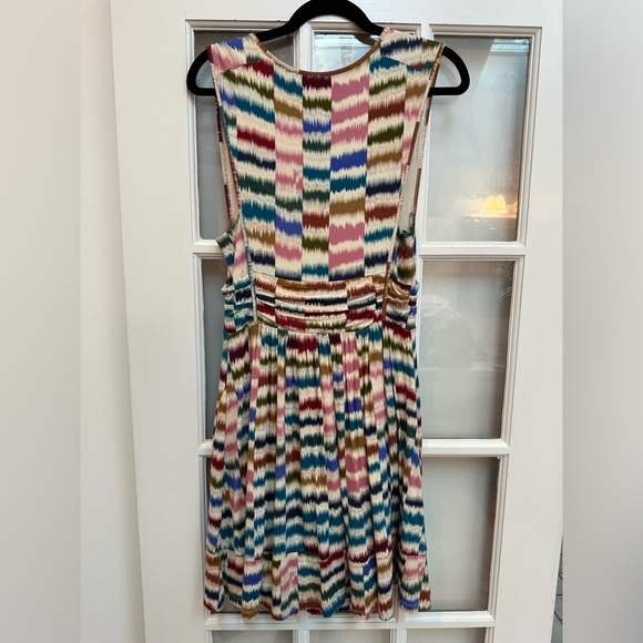 Anthropologie Maeve Colorful Sennebec Jersey Stretchy Sleeveless Dress Size M - Picture 10 of 15